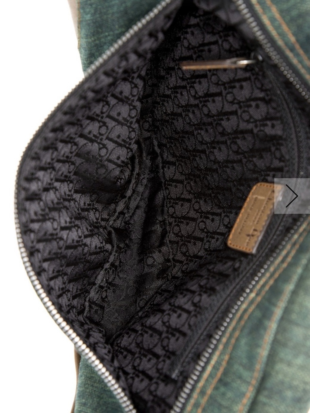 Dior Denim Gaucho Saddle Medium - Picture 3 of 8